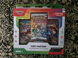 Pokemon TCG Ascended Heroes First Partner Illustration Collection Box SEALED - Image 1