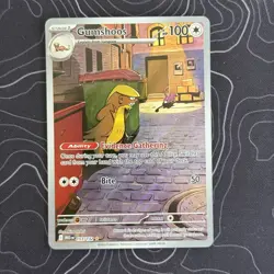 Pokemon TCG : Mega Evolution - Gumshoos 153/132 Illustration Rare NM Condition - Image 2