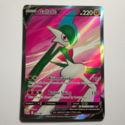 Pokemon TCG Gallade V 181/196 Lost Origin Ultra Rare Full Art Holo English NM - Image 1