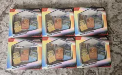 Pokemon TCG Prismatic Evolutions Sealed Poster Collection Box Lot Of 6 - Image 1