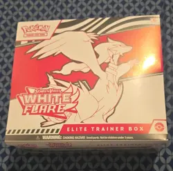 Pokemon TCG Scarlet & Violet—White Flare Elite Trainer Box English 2025 Reshiram - Image 1