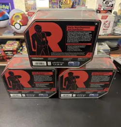 Set of 3 | Pokemon TCG: Destined Rivals Team Rocket Tins | Factory Sealed! - Image 2