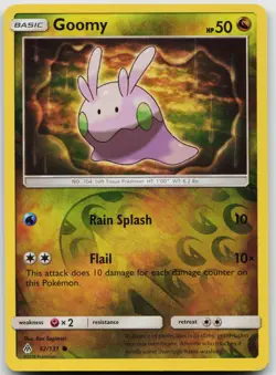 Goomy 92/131 Common Forbidden Light Pokemon Reverse Holo Lightly Played - Image 1