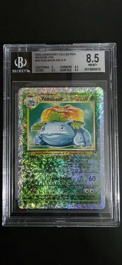 Venusaur 2002 Pokemon Legendary Collection Reverse Holo #18 BGS 9 - Image 1