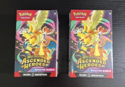 Pokemon TCG Mega Evolution Ascended Heroes Booster Bundle Lot Of 2 - Image 1