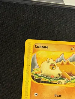 Pokemon Card Vintage Cubone 103/165 Expedition Base Set Regular E Reader - LP+ - Image 2