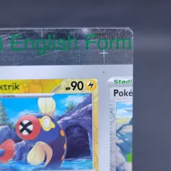 Pokemon TCG NFC Error Miscut Eelektrik 068/197 Reverse Holo Obsidian Flames - Image 4