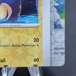 Pokemon TCG NFC Error Miscut Eelektrik 068/197 Reverse Holo Obsidian Flames - Image 5