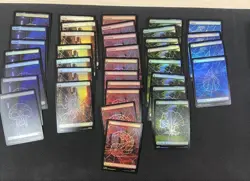 MTG Spider-Man Basic Land Foil 36 Sheets - Image 1