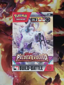 Pokemon Scarlet & Violet Paldea Evolved Build & Battle Box New Factory Sealed - Image 1