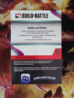 Pokemon Scarlet & Violet Paldea Evolved Build & Battle Box New Factory Sealed - Image 2