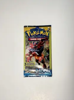Pokemon TCG Sun And Moon 3-card Booster Pack!Mini Pack!Factory sealed/New!! - Image 1