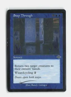 Step Through (Retro Frame) 392 Foil Modern Horizons 2 MTG LP - Image 1