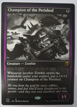 MTG: Double Feature - Champion of the Perished - Rare - NM - #091 - Image 1