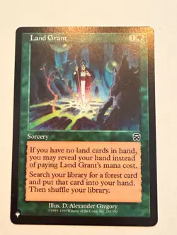 MTG Land Grant - The List Reprints - Regular NM - Image 1