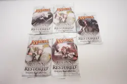 Magic The Gathering MTG Avacyn Restored 5 Booster Packs - NEW/SEALED - Image 1