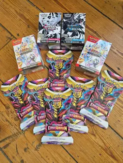 Pokemon Black Bolt White Flare Prismatic Evolutions Booster Bundles Lost Origin - Image 1