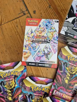 Pokemon Black Bolt White Flare Prismatic Evolutions Booster Bundles Lost Origin - Image 3