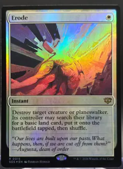 Erode #15 Secrets of Strixhaven Foil Rare - Image 1
