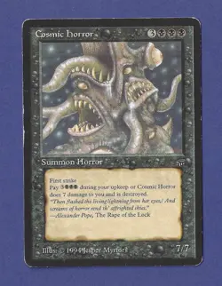 1994 Magic the Gathering - Cosmic Horror - Legends MTG - Image 1
