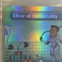 Elixir of Immortality - Fallout: Secret Lair Drop 1634 Rainbow Foil MTG NM - Image 2