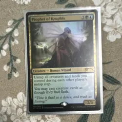 Wizards of the Coast Prophet of Kruphix Full Art Foil Theros 2013 Rare - Image 1
