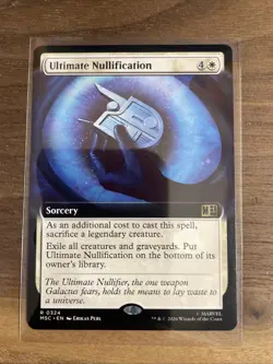 ~ Ultimate Nullification ~ NM ~ Commander: Marvel Super Heroes ~ MTG ~ Regular - Image 1
