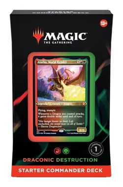 Starter Commander Deck - Draconic Destruction MTG Brand New Sealed - Image 1