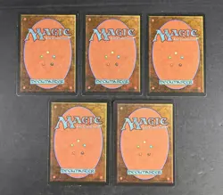 5 NM MTG Black Knight Revised Edition 3rd Vintage Magic Card - Image 2