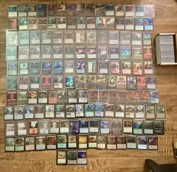 Magic The Gathering MTG TCG Huge Lot Of 147 Holo + 450+Non Holo Excellent Shape! - Image 1
