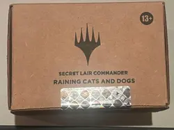 [US Tax Included] Magic The Gathering Secret Lair Raining Cats and Dogs Deck - Image 1