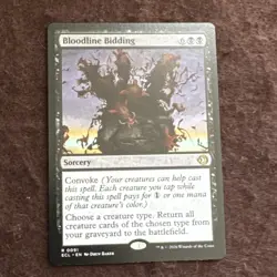 Bloodline Bidding / Magic MTG / Lorwyn Eclipsed - Rare - NM - Image 1
