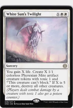 White Sun's Twilight #38 Phyrexia: All Will Be One Regular Rare - Image 1