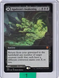 Agadeem's Awakening/Agadeem the Undercrypt (Extended Art) FOIL * Zendikar Rising - Image 1