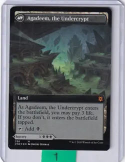 Agadeem's Awakening/Agadeem the Undercrypt (Extended Art) FOIL * Zendikar Rising - Image 2