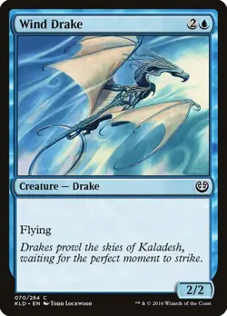 Wind Drake Magic The Gathering Kaladesh MINT - Image 1