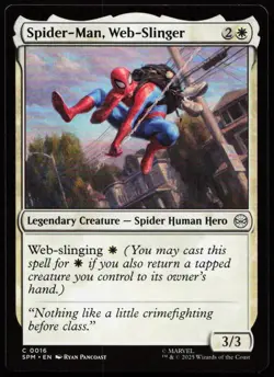 SPIDER-MAN, WEB-SLINGER 16 C Marvel's Spider-Man NM - Image 1