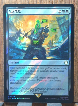 MTG - V.A.T.S. (Surge Foil) Universes Beyond: Fallout Near Mint PACK FRESH! 🎇 - Image 1