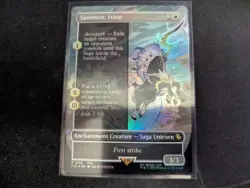 MTG Magic the Gathering FOIL Summon: Ixion Borderless FIC! - Image 1