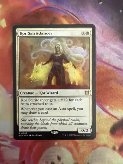 Kor Spiritdancer 69 Rare Commander: Wilds of Eldraine Magic: The Gathering NM - Image 1
