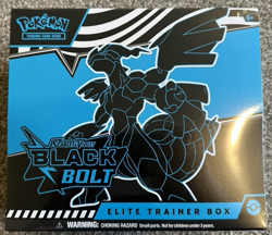 Pokemon TCG Scarlet & Violet BLACK BOLT Elite Trainer Box ETB NEW/Factory Sealed - Image 1