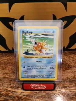 Pokemon TCG Magikarp Base Set Shadowless, Uncommon Card 35/102, NM/LP Condition - Image 1