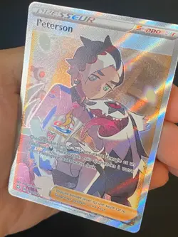 CARTE POKEMON PETERSON 069/072 FR ULTRA RARE EB DESTINEES RADIEUSES - NEUF - Image 2