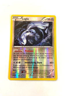 Lugia 78/124 Rare Fates Collide Pokemon Reverse Holo Near Mint - Image 1