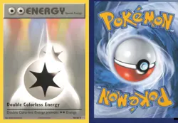 DOUBLE COLORLESS ENERGY 90/108 UNCOMMON EVOLUTIONS POKEMON NEAR MINT - Image 3