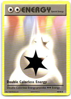 Double Colorless Energy 90/108 Uncommon Evolutions Pokemon Near Mint - Image 1