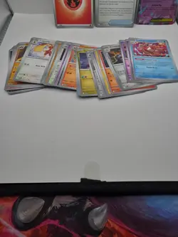 50 Pokemon Card Bulk Lot NO DUPS Guaranteed Holos Modern Sets Pack NM Play Ready - Image 2