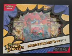 2x Pokemon TCG Mega Evolution Ascended Heroes Mega Feraligatr ex Box Sealed - Image 1