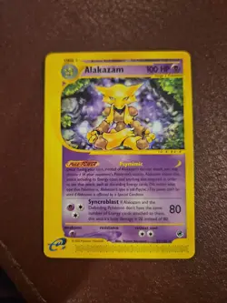 Alakazam 33/165 Rare Expedition Base Set Pokemon Lightly Played - Image 1