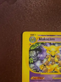 Alakazam 33/165 Rare Expedition Base Set Pokemon Lightly Played - Image 2